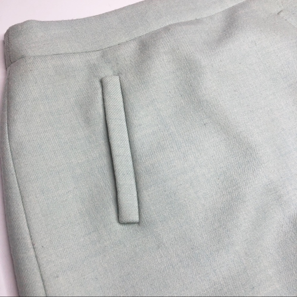 J. Crew mint wool skirt - Picture 2 of 6
